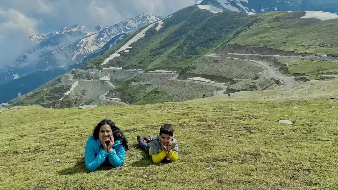 Family Picnic in Meadows icon