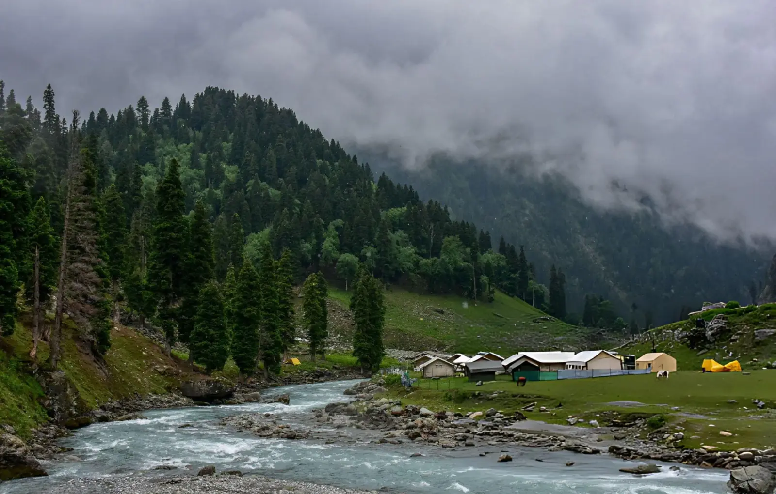 SONAMARG MEADOW destination in Kashmir - scenic view